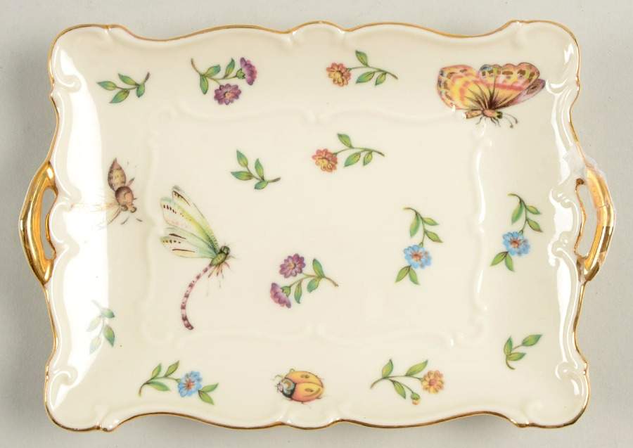 Garden Whispers 7" Rectangular Tray by Skye Mcghie-1