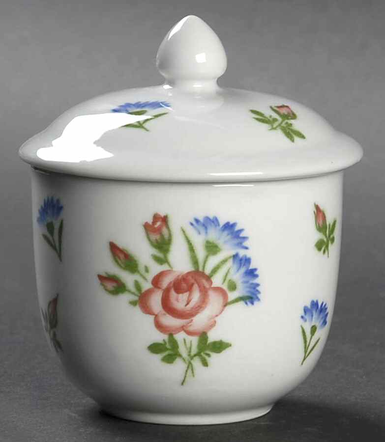 Colonial Child's Sugar Bowl & Lid by Sadek-1