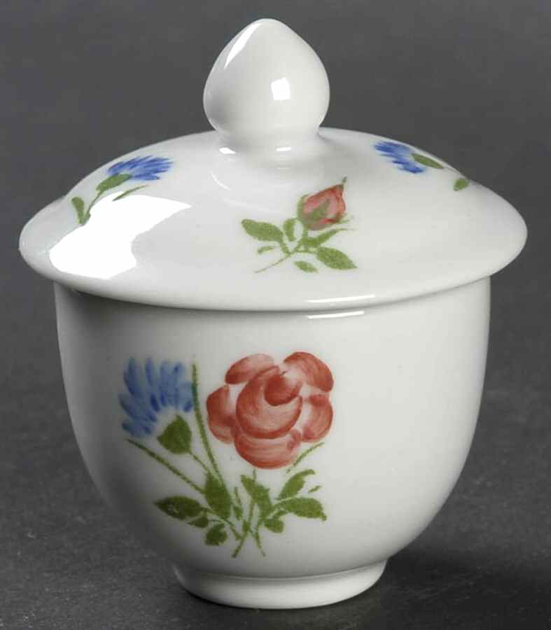 Colonial Toy Sugar Bowl & Lid by Sadek-1