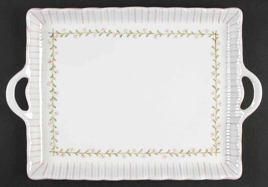 Pinstripe Tray for (18 Piece) Child's Tea Set by Sadek-1