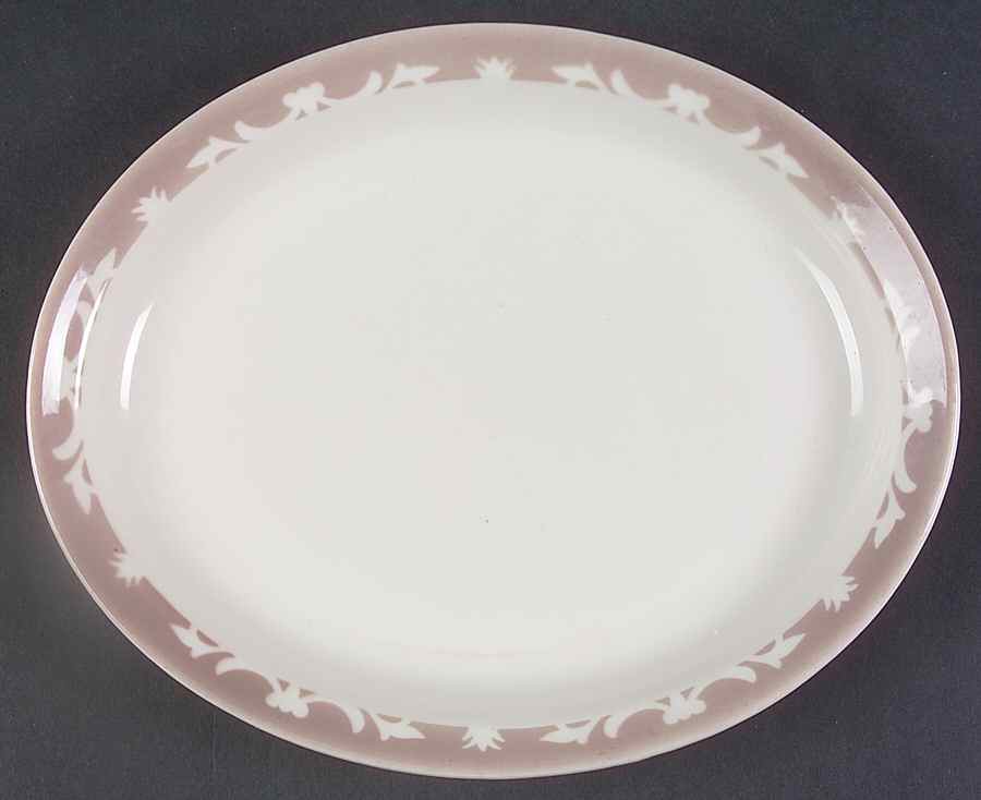 SY925 9" Oval Serving Platter by Syracuse-1