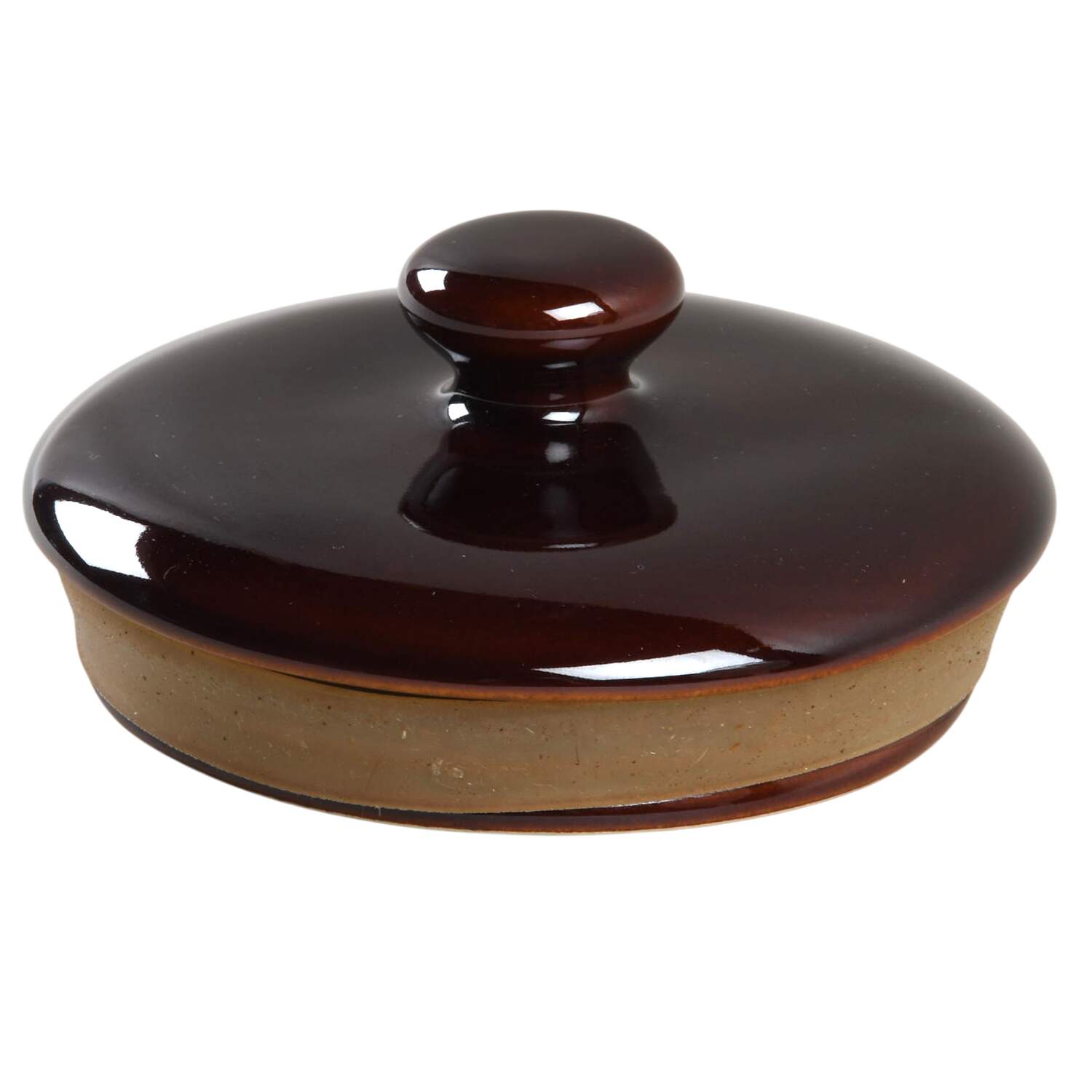 Avanti Brown Lid for Large Canister by Sango-1