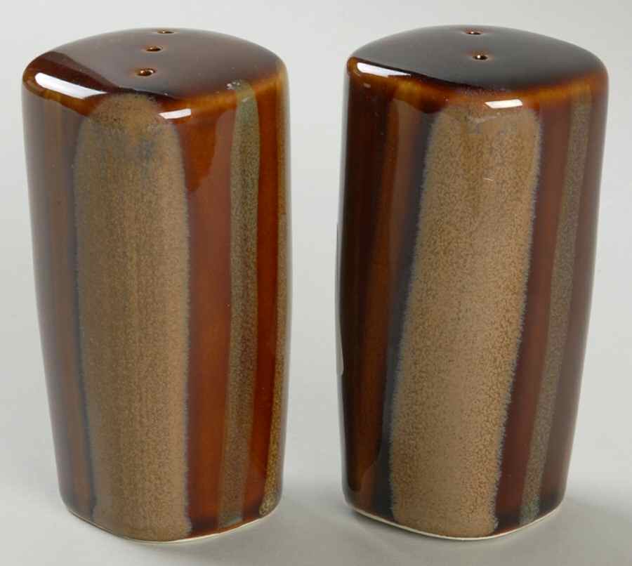 Avanti Brown Salt & Pepper Set by Sango-1