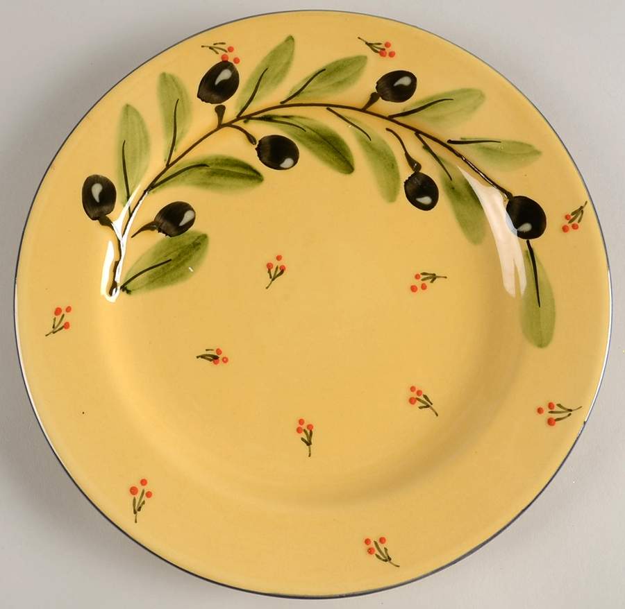Italian Olive Dinner Plate by Sur La Table-1