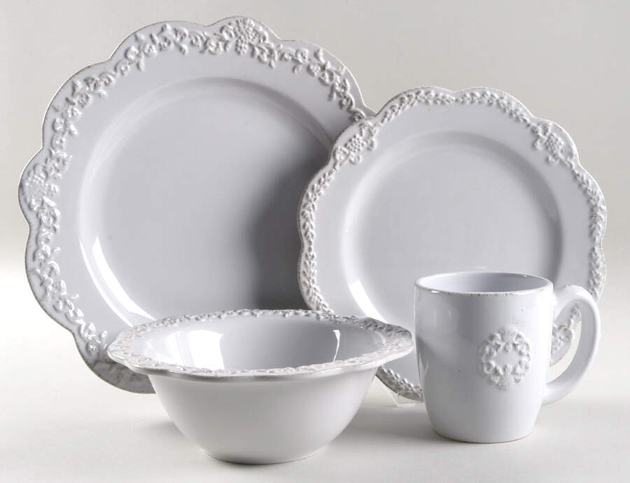 Chateau 4 Piece Place Setting by Simply Shabby Chic-1