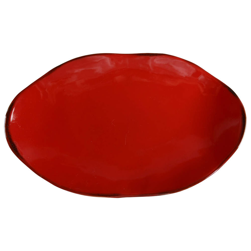 Cinnabar 16" Oval Serving Platter by Southern Living-1