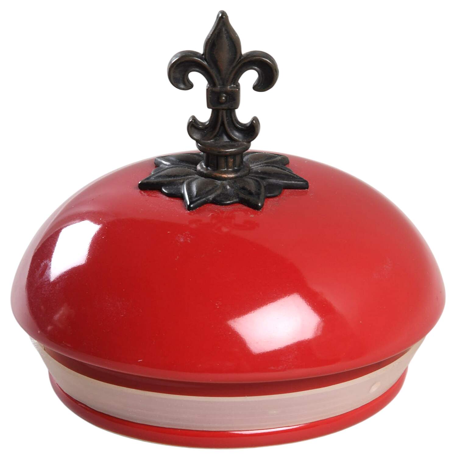 Cinnabar Lid for Small Canister by Southern Living-1