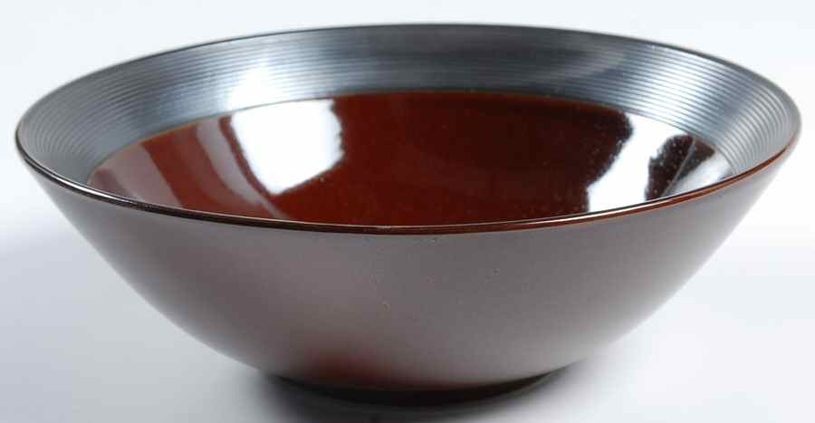 Bistro Brown Coupe Soup Bowl by Sango-1