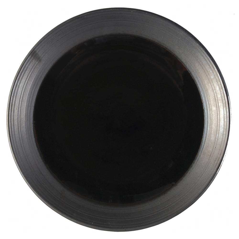 Bistro Black Salad Plate by Sango-1