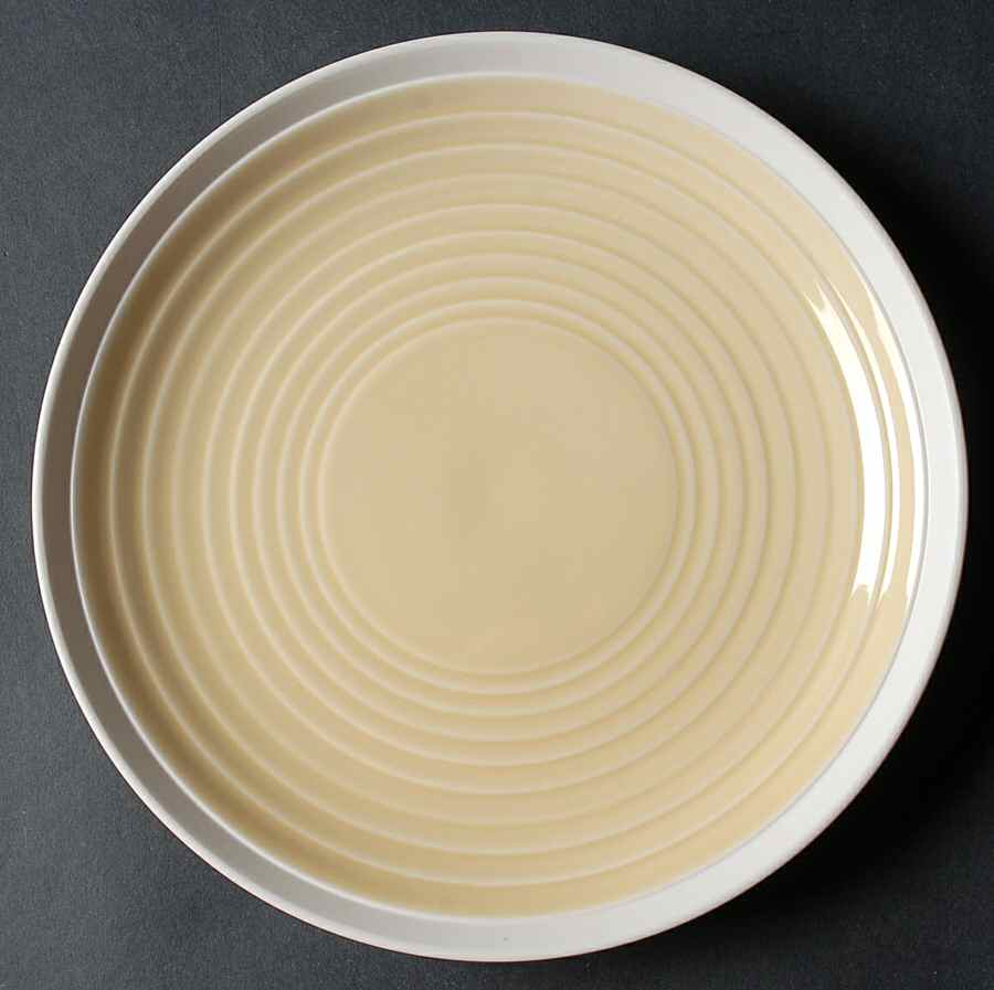 Rio Yellow Salad Plate by Sango-1