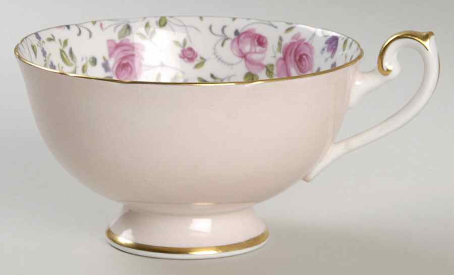 Briar Rose Pink Footed Cup by Shelley-1