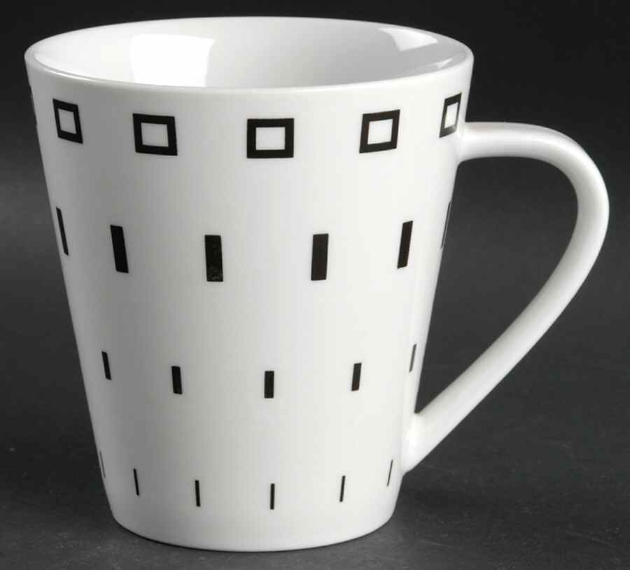 Park Avenue Black Mug by Studio Nova-1