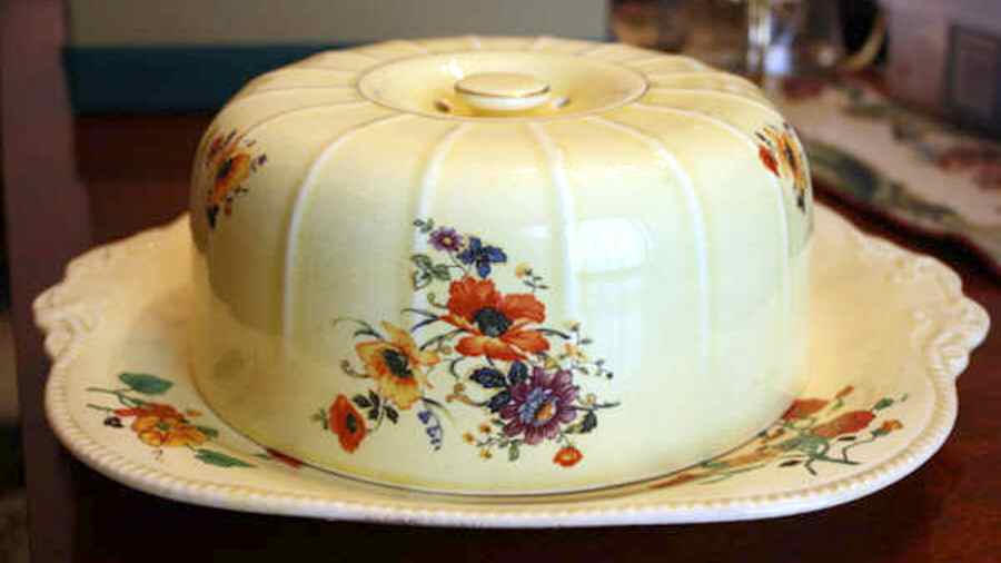 SEB127 Lid for Muffin Dish by Sebring Pottery-1