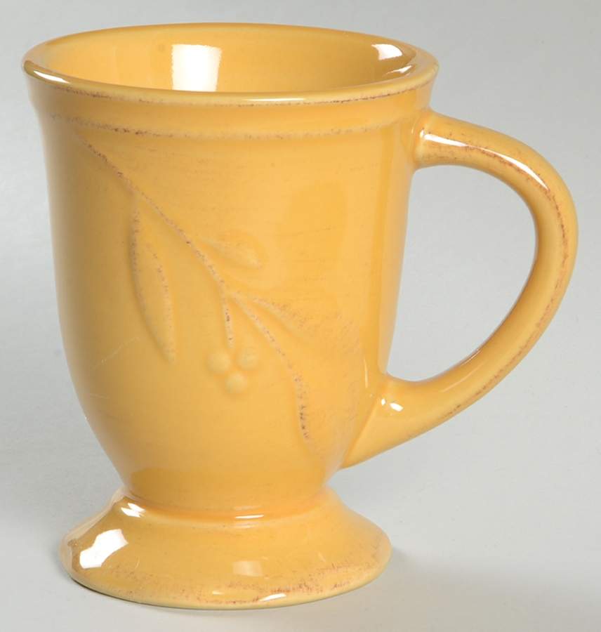 Bella Yellow (Mustard) Mug by Swiss Colony-1