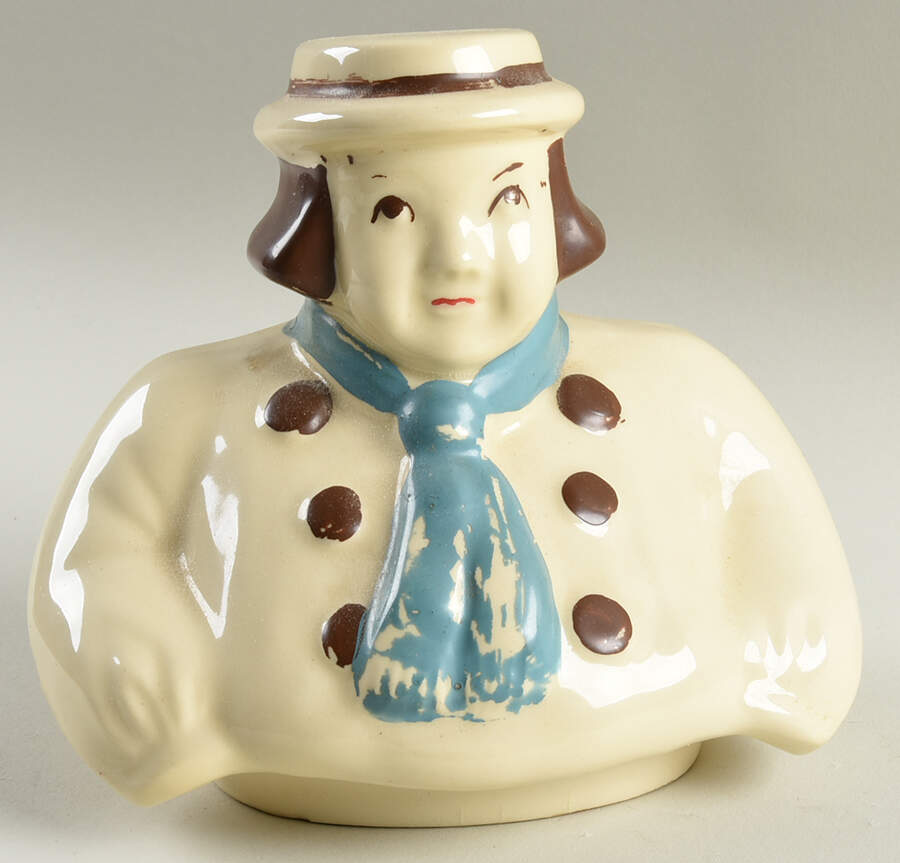 Dutch Boy & Girl Lid for Cookie Jar by Shawnee-1