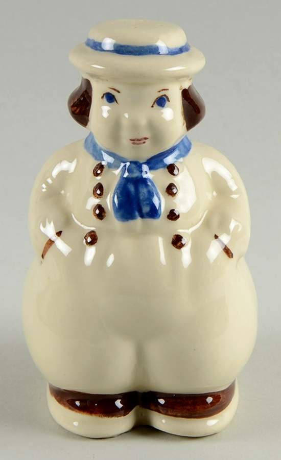 Dutch Boy & Girl Figural Pepper Shaker by Shawnee-1