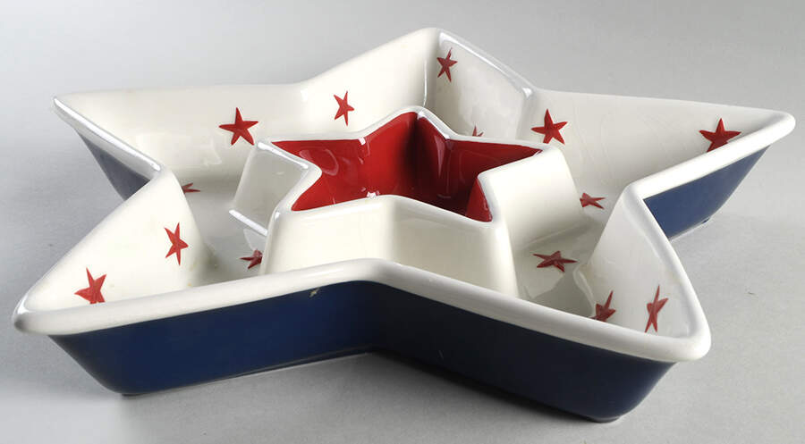 SOG13 Star Shaped Hors d'Oeuvre Tray by Sonoma Home-1