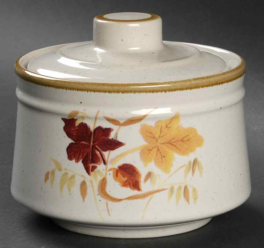 Feeling Free Sugar Bowl & Lid by Sango-1