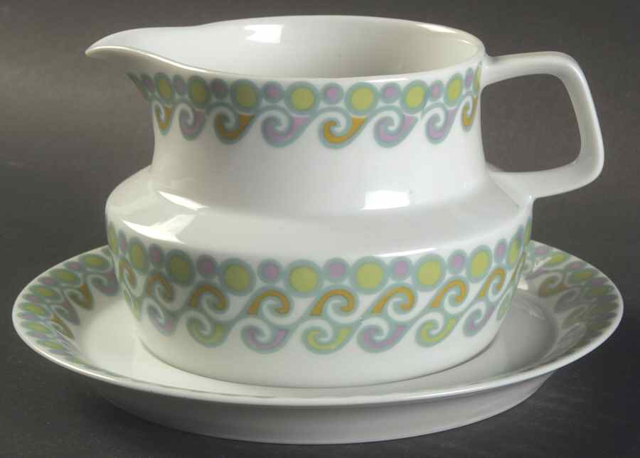 SXX8 Gravy Boat & Underplate by Santa Clara (Spain)-1