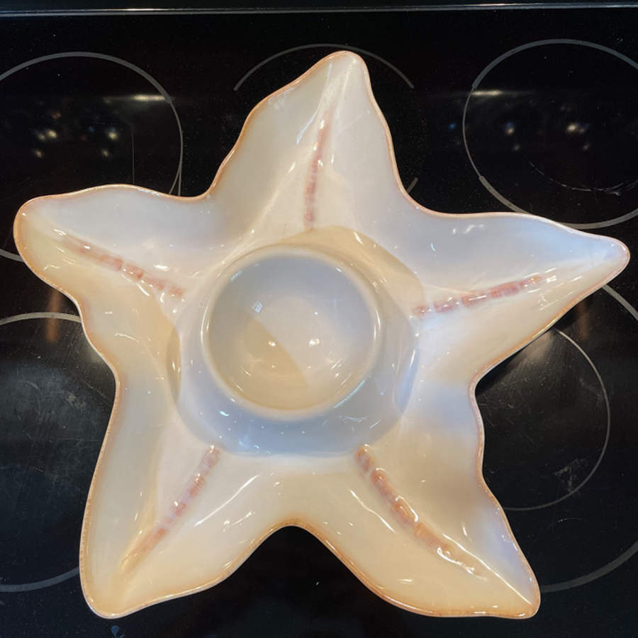 Nautical Sand 1 Piece Chip & Dip by Sonoma Home-1