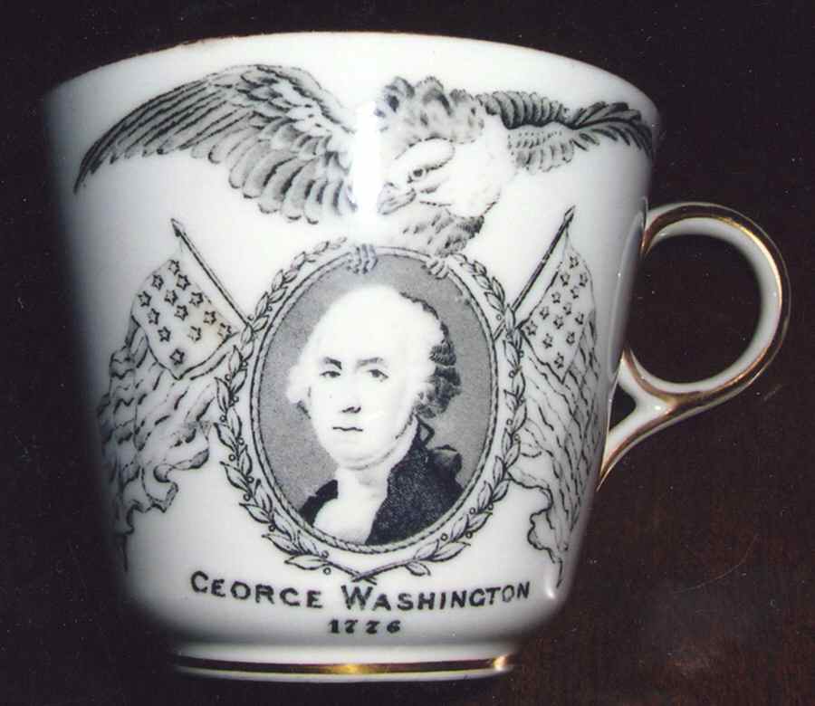 A Memorial of the Centennial Flat Cup by Spode-1