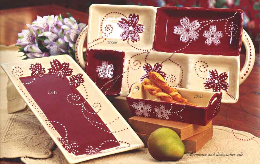 Clarette 12" Rectangular Serving Platter by Saparna-1