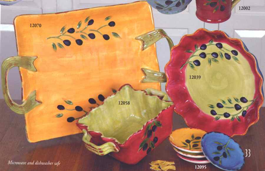 Olio Toscana 10" Pie Baking Plate by Saparna-1