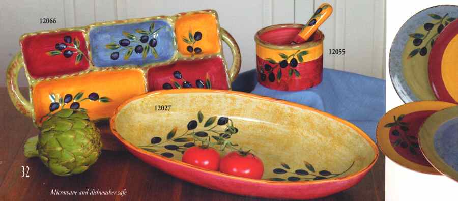 Olio Toscana 18" Oval Serving Bowl by Saparna-1