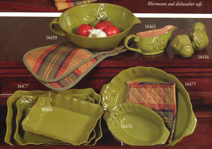 Bake and Serveware Sage Green Salt & Pepper Set by Saparna-1