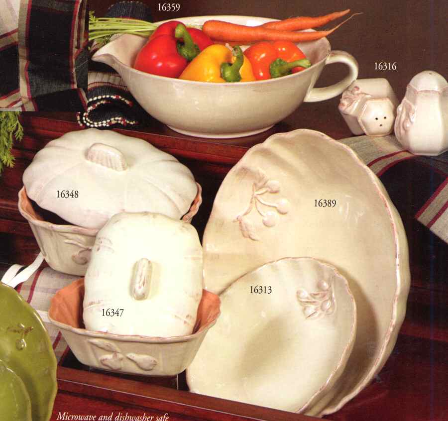 Bake and Serveware Oatmeal 13" Pasta Serving Bowl by Saparna-1
