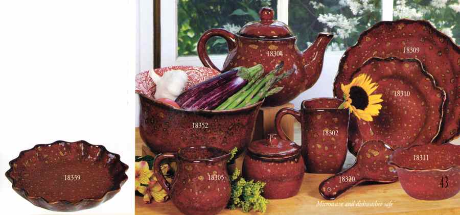 Country Home Cinnamon Spice Dinner Plate by Saparna-1