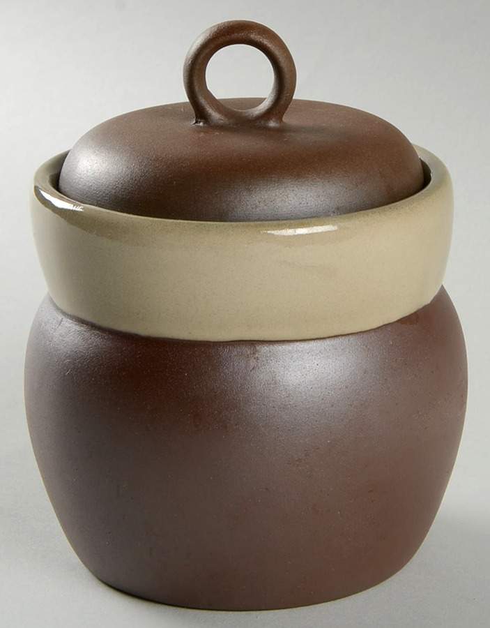 Canyon Sage Sugar Bowl & Lid by Sango-1