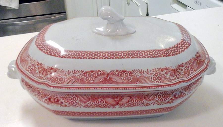 SP546 Oval Covered Vegetable by Spode-1