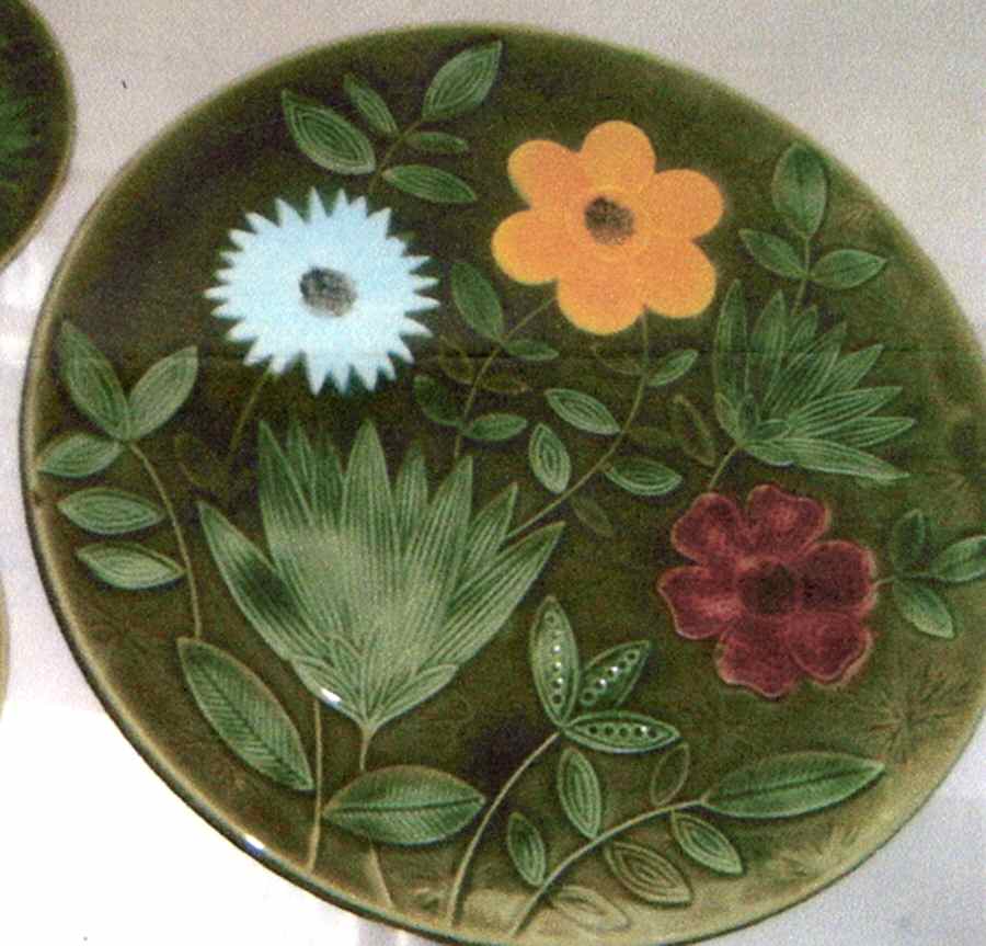 SGN34 13" Chop Plate (Round Platter) by Sarreguemines-1