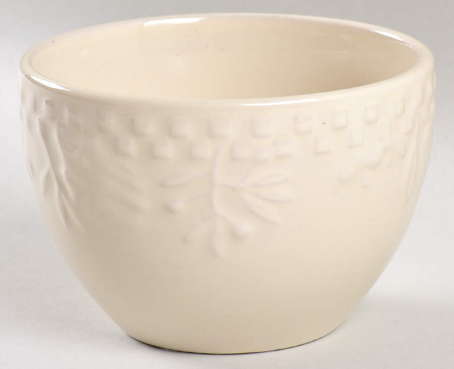 Home Grown (White) 4" All Purpose Bowl by Signature-1