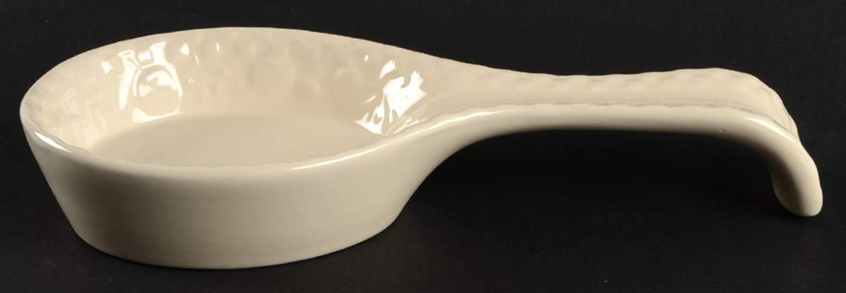 Home Grown (White) Spoon Rest/Holder (Holds 1 Spoon) by Signature-1