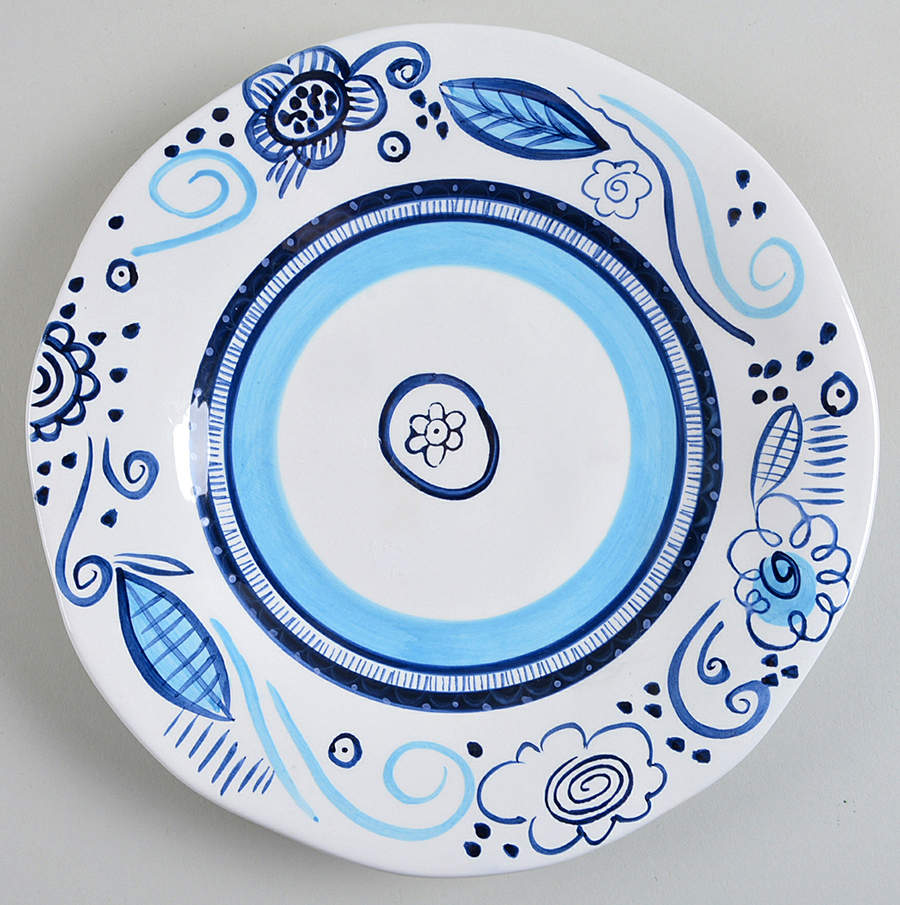 Day Dream Salad Plate by Studio D-1