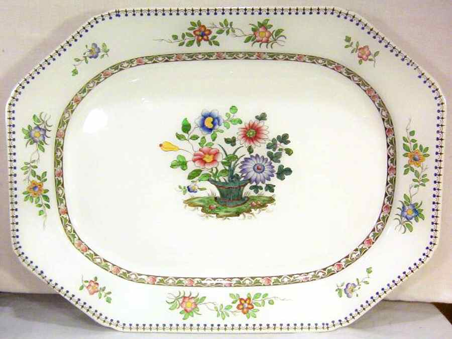 S6476 19" Octagonal Serving Platter by Spode-1