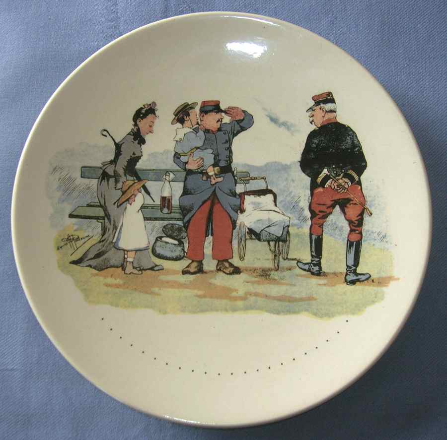 SGN37 Salad Plate by Sarreguemines-1