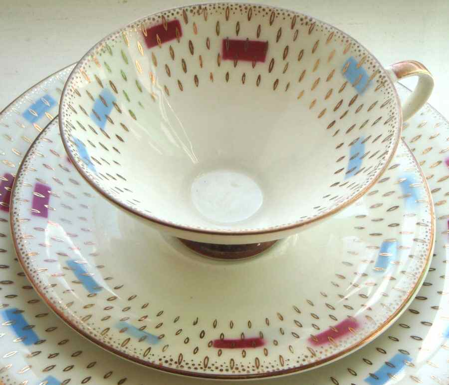 SCG87 Footed Cup & Saucer Set by Schirnding-1