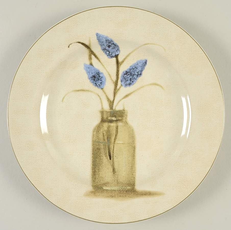Bud Vases Salad Plate by Sakura-1