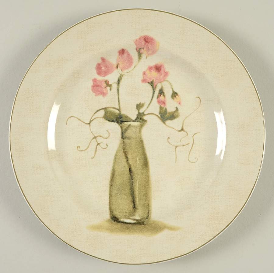 Bud Vases Salad Plate by Sakura-1