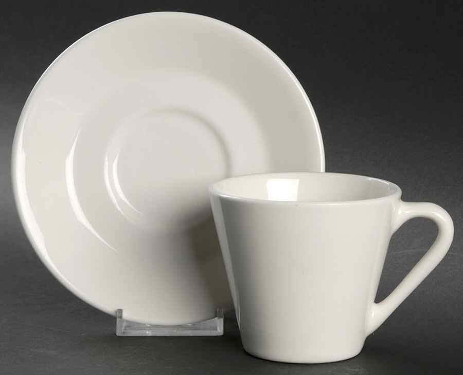 SY955 Flat Cup & Saucer Set by Syracuse-1