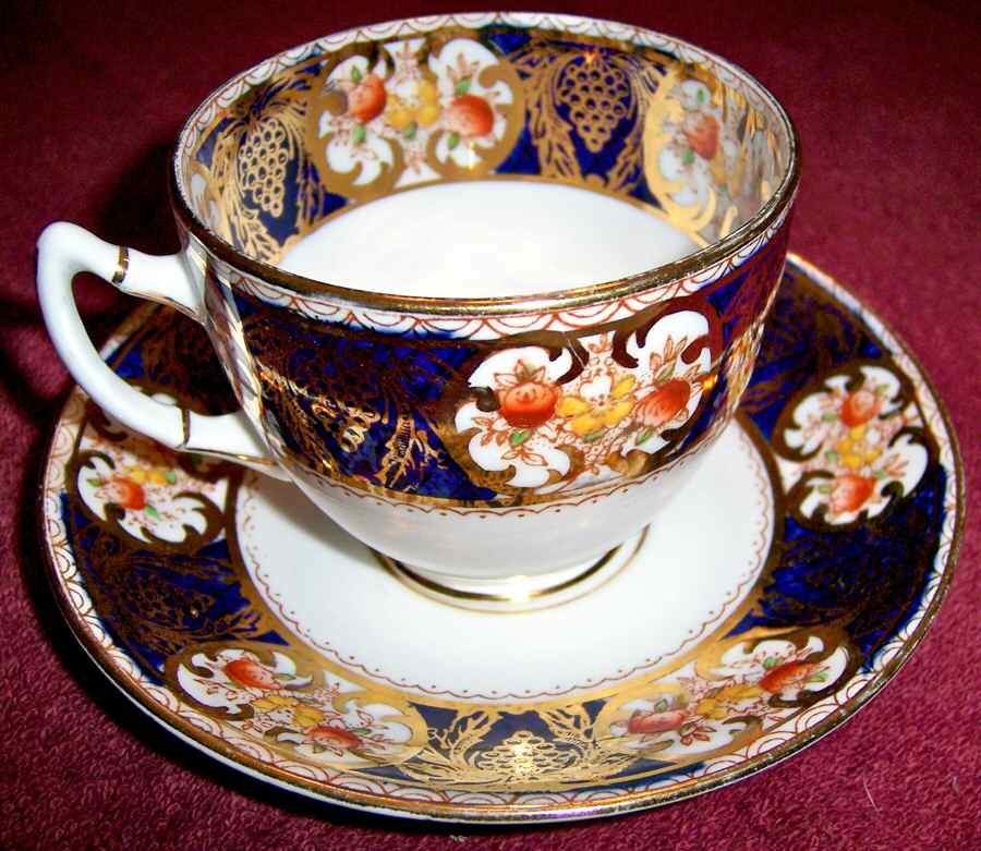 7921 Footed Cup & Saucer Set by Salisbury-1