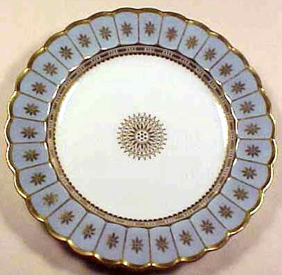 SPF28 Dinner Plate by Sevres Porcelain (France)-1