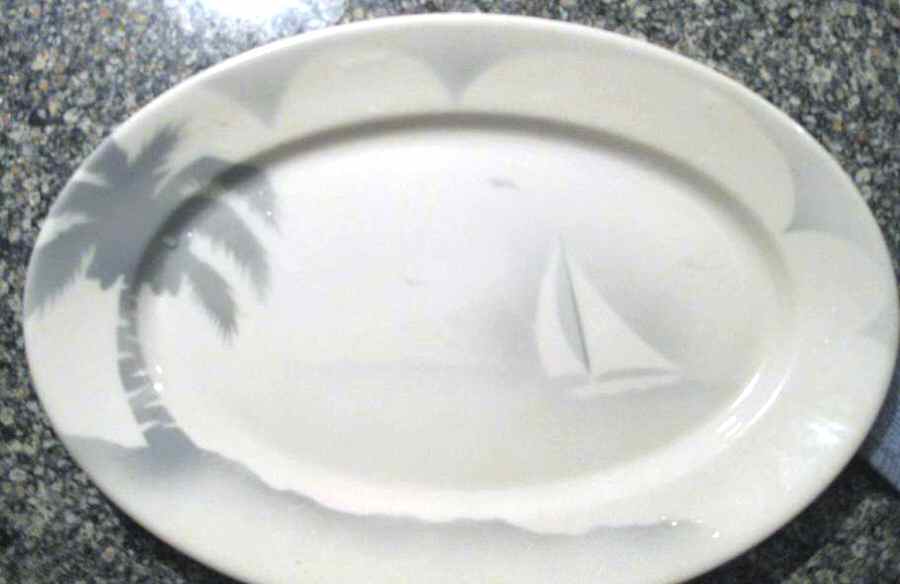 SY956 13" Oval Serving Platter by Syracuse-1