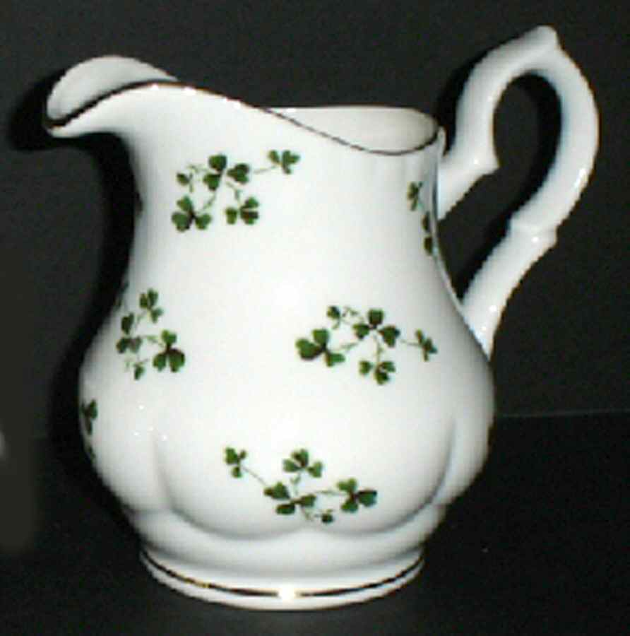 Shamrock Creamer by Staffordshire-1