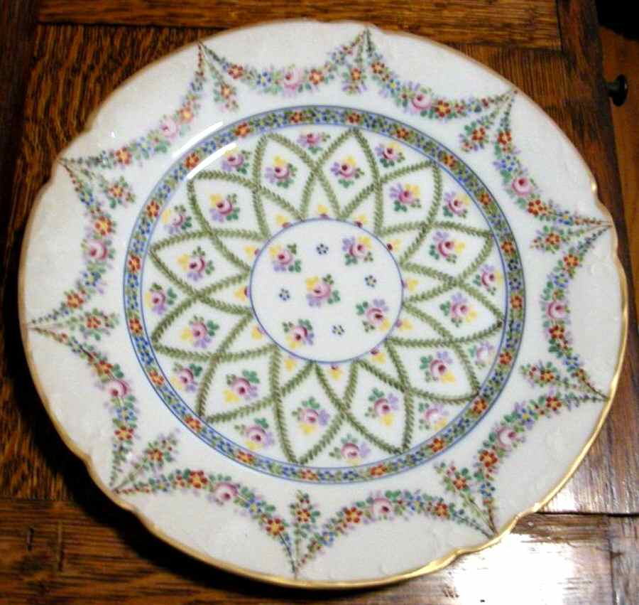 SPF29 Dinner Plate by Sevres Porcelain (France)-1