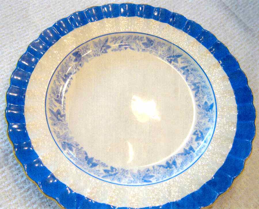 Valencia Blue Border Dinner Plate by Spode-1