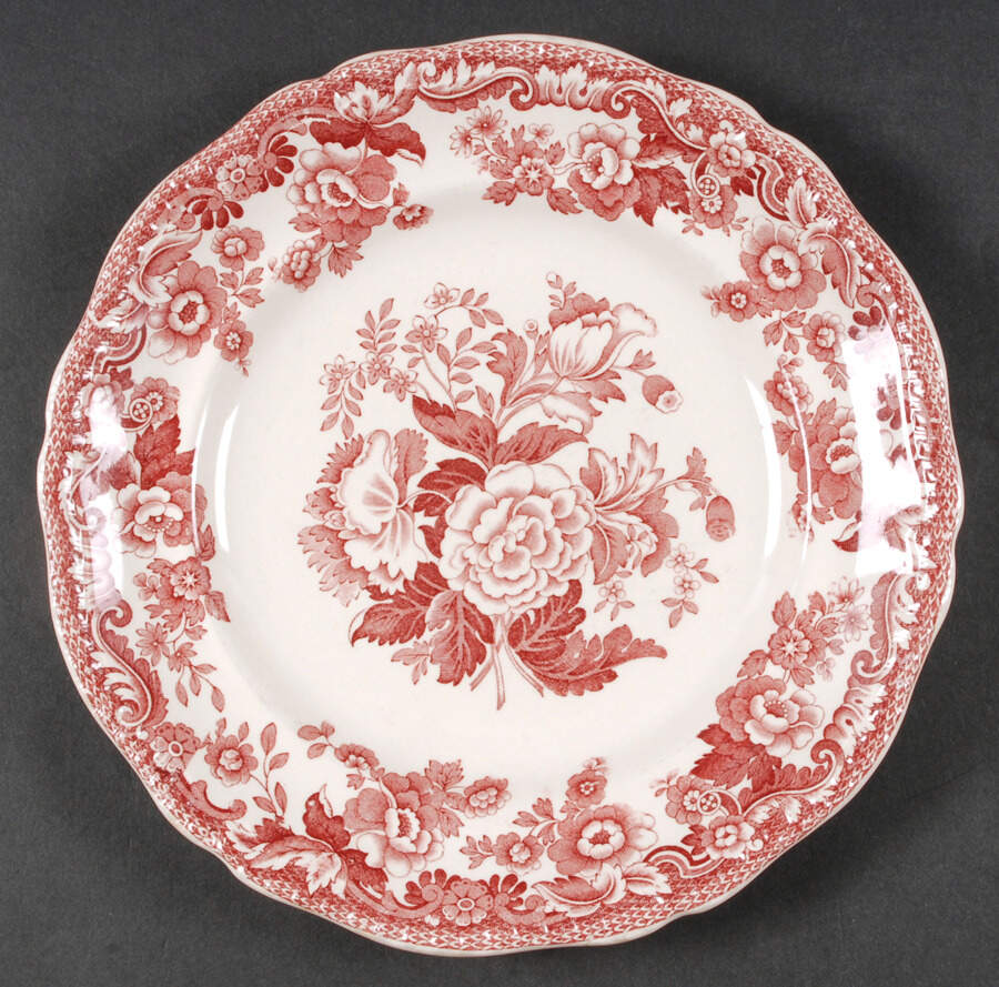 SP327 (Gadroon Shape) Luncheon Plate by Spode-1